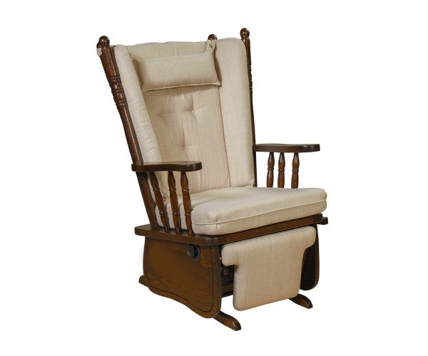 092 4-Post High Back Glider