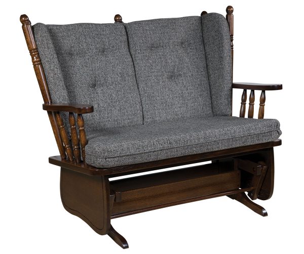 291 4-Post Low Back Love Seat