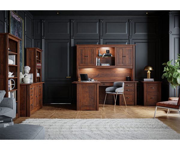 Aspen 4 Drawer File Cabinet - Image 2
