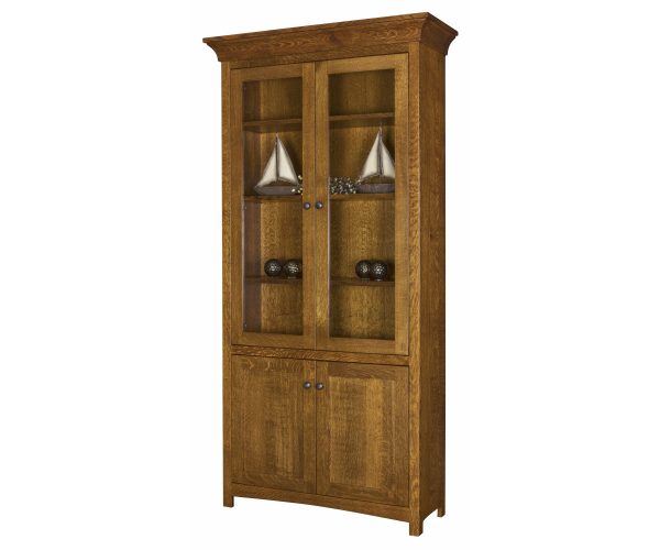 Bridgestone 4 Door Bookcase
