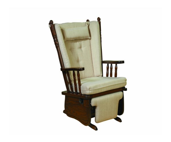 092 4-Post High Back Glider