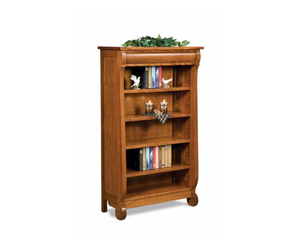Old Classic Sleigh Bookcase