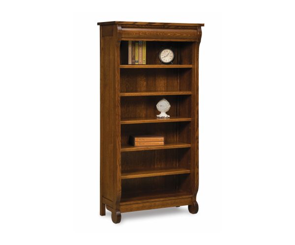 Old Classic Sleigh Bookcase