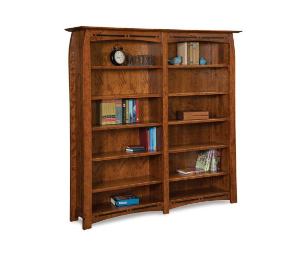 Boulder Creek Double Bookcase