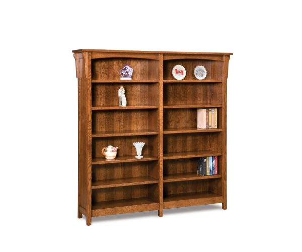 Bridger Mission Double Bookcase