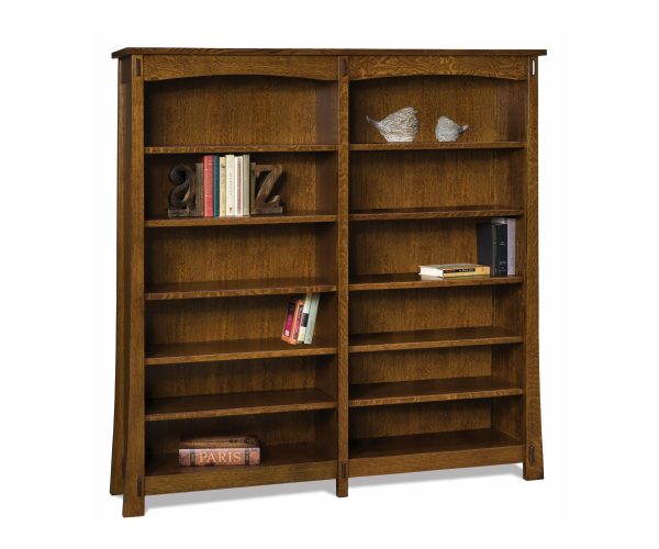 Modesto Double Bookcase