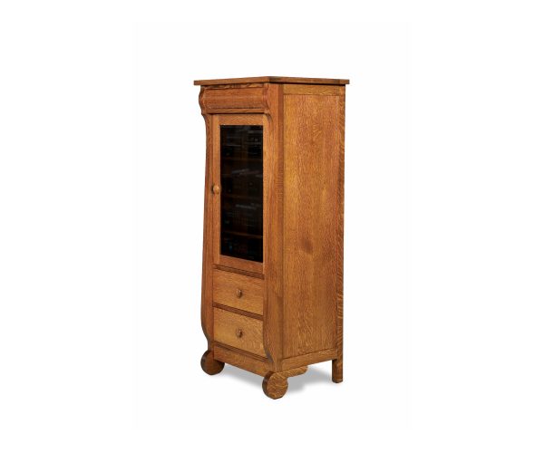 Old Classic Sleigh Stereo Cabinet