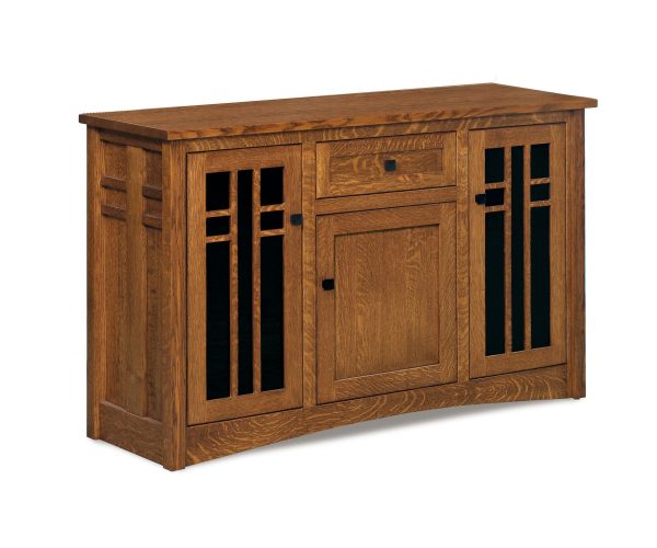 Kascade Media Stand with Center Drawer