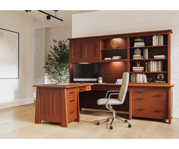 Freemont Mission L Desk Collection - Image 2
