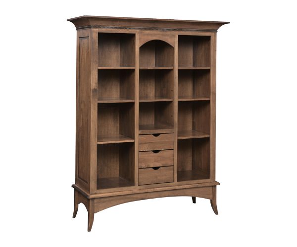 Bunker Hill Bookcase with Drawers