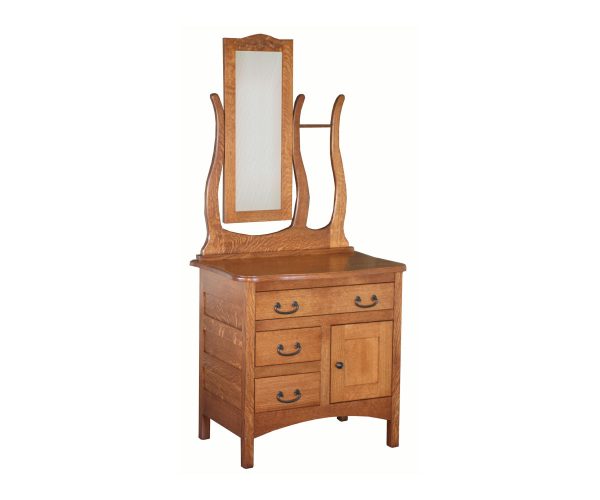 Granny Mission Optional Mirror with Towel Bar