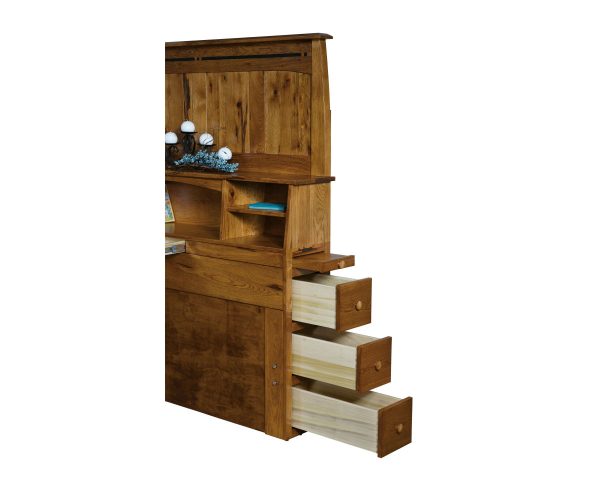 Boulder Creek Bookcase Headboard - Image 3