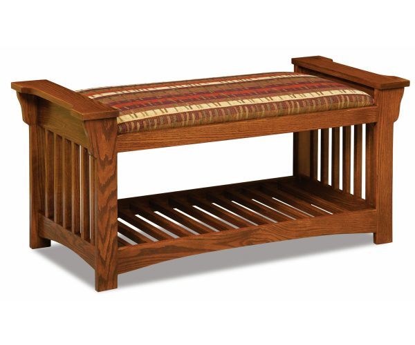 Mission Slat bench