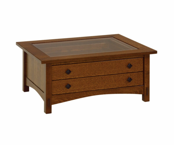 Springhill Glass-Top Coffee Table