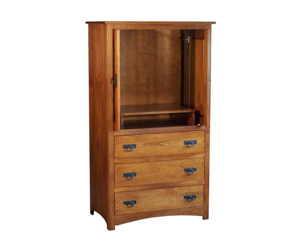 Shaker 3 Drawer Armoire - Image 2