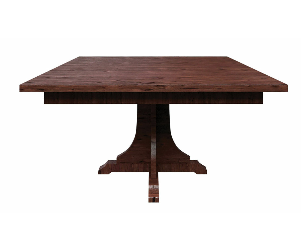 652 Mission Single Pedestal Table