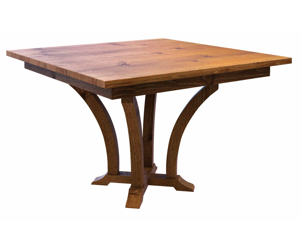 Acorn Single Pedestal Table