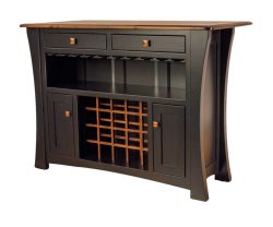 Arts & Crafts Bar Cabinet