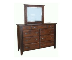 Ashton 9 Drawer Mule Dresser with Wide Drawer