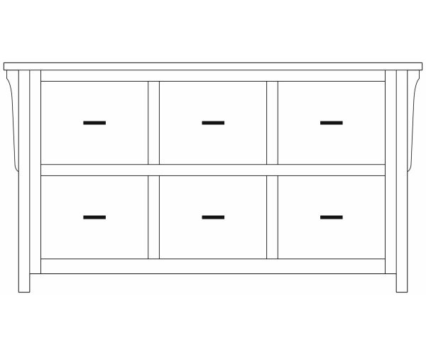 Boston Credenza 56"