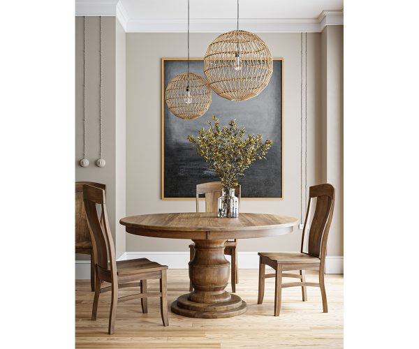 Burlington Single Pedestal Table Collection - Image 2