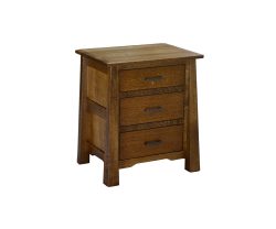 Cambridge 3 Drawer Nightstand