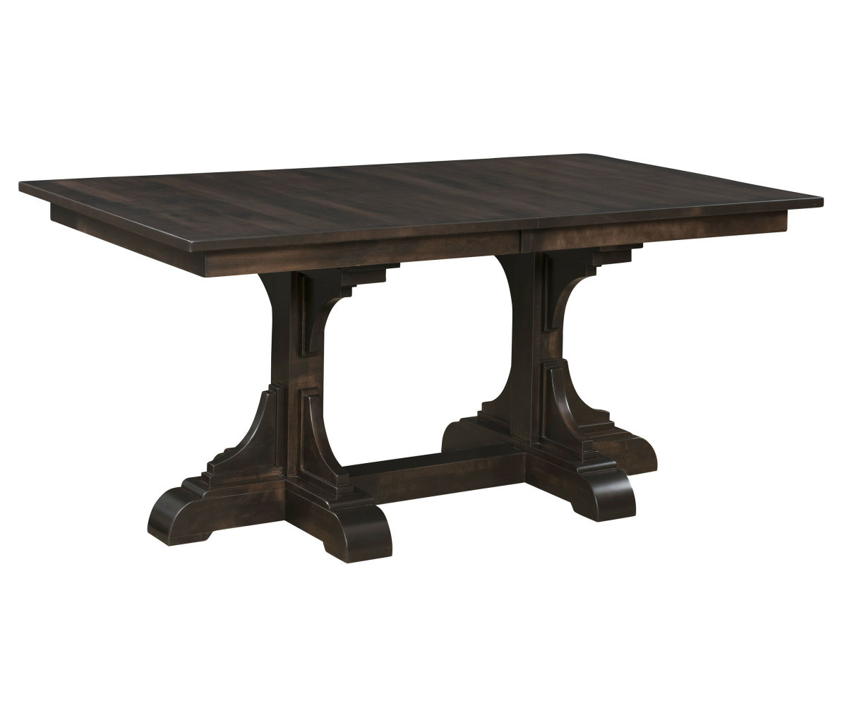 Clifford Double Pedestal Table