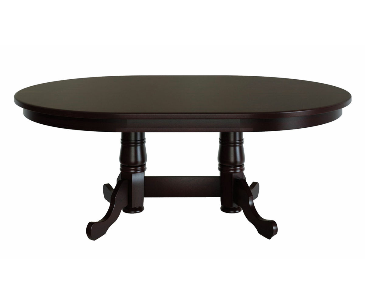 Colonial Double Pedestal Table