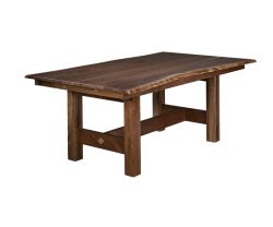Vintage Live Edge Table