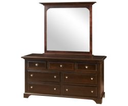 Escalade 7 Drawer Dresser W/ Mirror