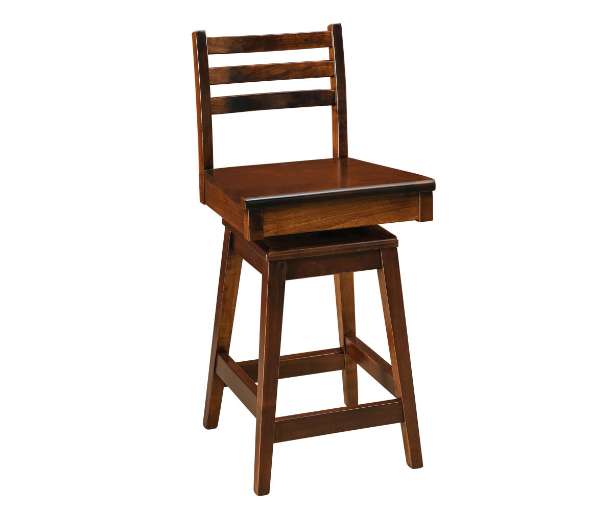 Maple City Swivel Bar Stool