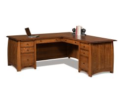 Boulder Creek L Desk Base