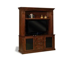 Victorian 2 Piece Media Cabinet