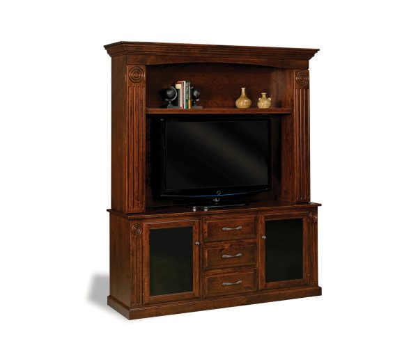 Victorian 2 Piece Media Cabinet