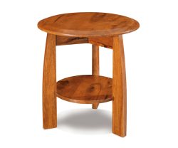 Boulder Creek Round End Table
