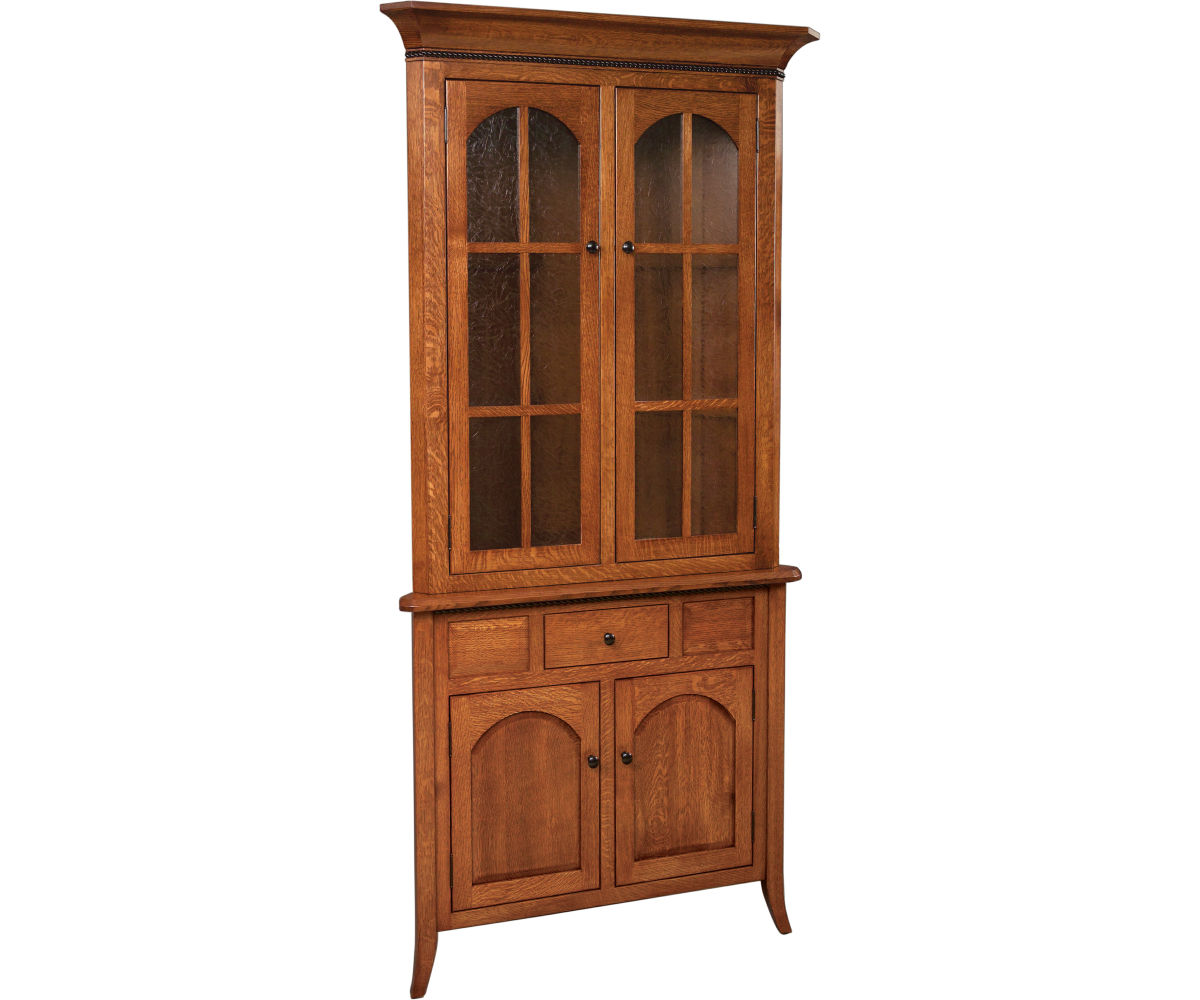 Bunker Hill Full Corner Hutch with Drawer