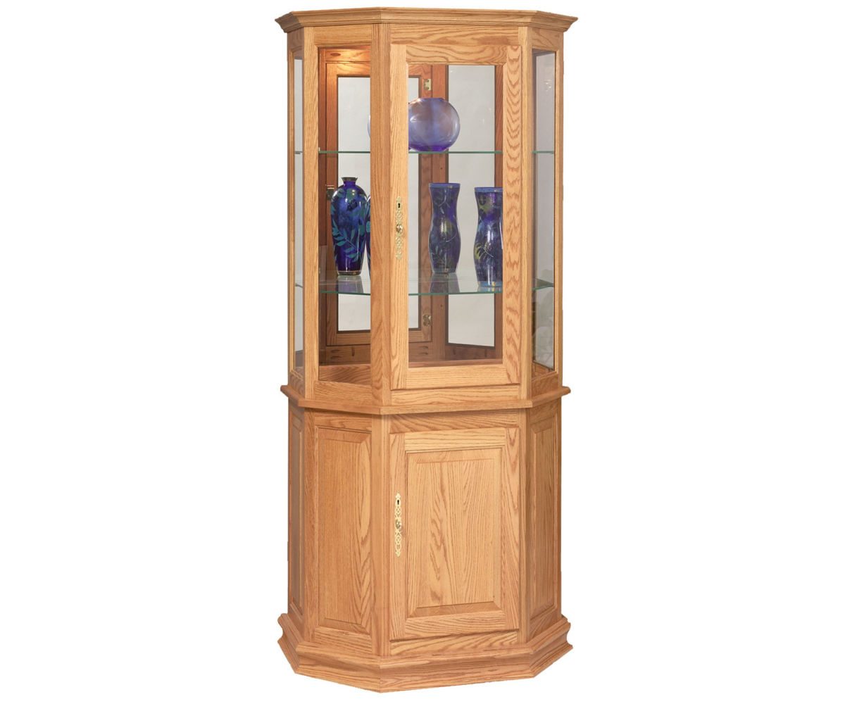 Angled Picture Frame with  Enclosed Base