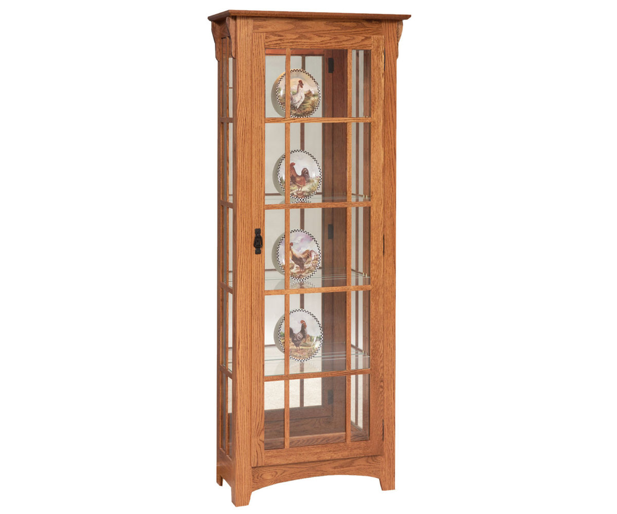 Single Mission Door with Mullions In Sides