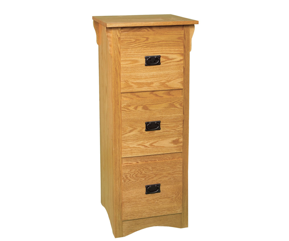 3 Drawer Mission Filing Cabinet