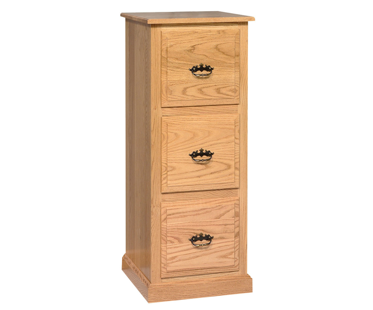 3 Drawer Traditional Filing Cabinet