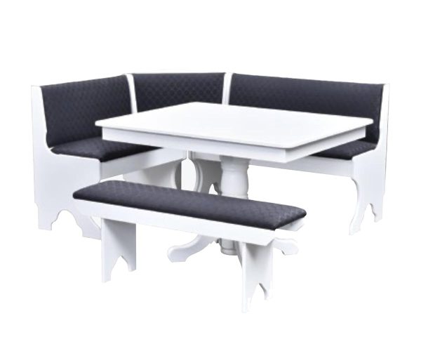 5 Piece Mission Corner Nook Set - Image 3
