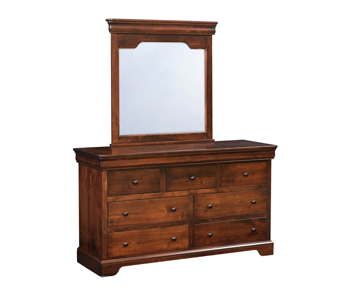 Claymont Dresser and Mirror
