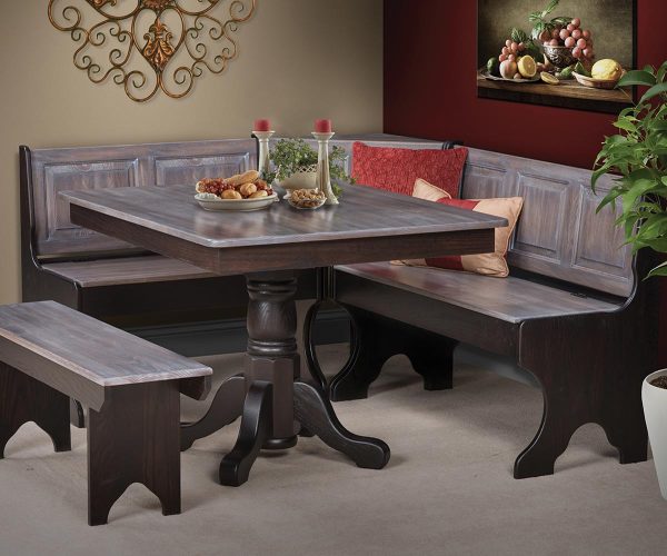 5 Piece Mission Corner Nook Set - Image 4