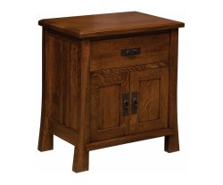 Grant 1 Drawer 2 Door Nightstand