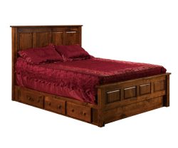 Built-In Drawer Box Bed