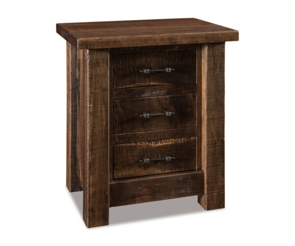 Vandella 3 Drawer Small Nightstand