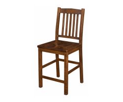 Mission Stationary Bar Stool