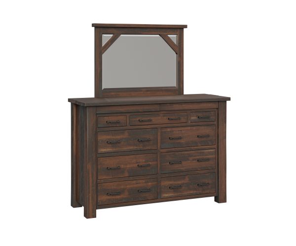Portland 9 Drawer Mule Dresser