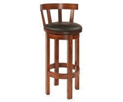30" Barrel Barstool with Meribeth Top