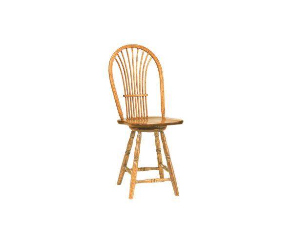 Country Sheaf High Base Swivel Barstool